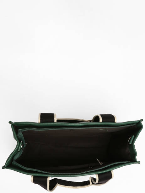 Sac Porté épaule A4 Miniprix Vert wt new grained F6946 vue secondaire 3