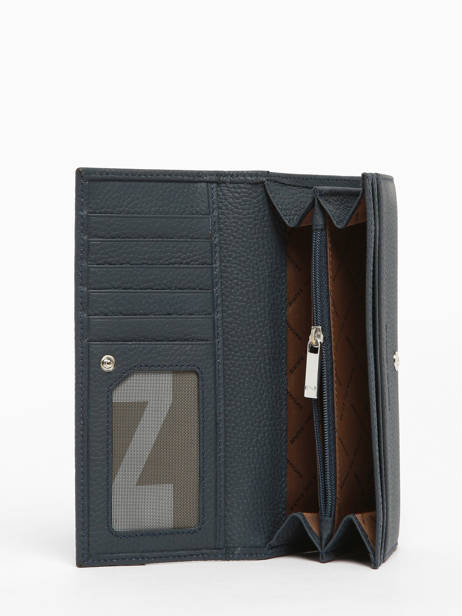 Leather N City Continental Wallet Nathan baume Blue original n 185N other view 1