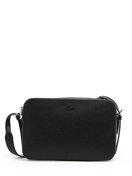 Sac Bandoulière Chantaco Cuir Lacoste Noir chantaco NF4160KL