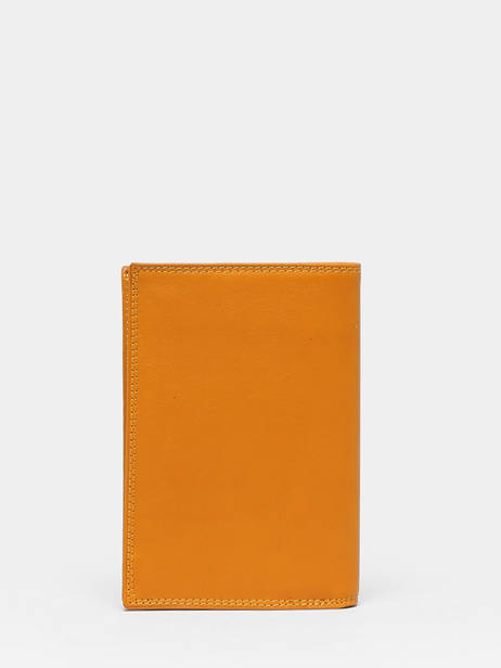 Portefeuille Cuir Katana Jaune marina 753018 vue secondaire 2