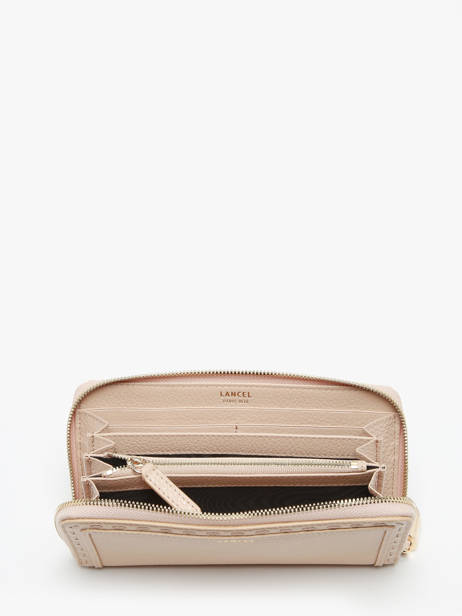 Leather Wallet Premier Flirt Lancel Beige premier flirt A10111 other view 1