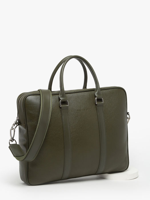 Longchamp Le foulonné Briefcase Green