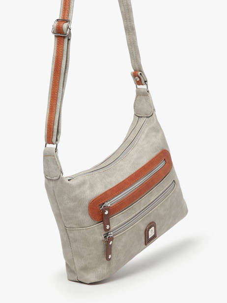 Crossbody Bag Basic Miniprix Gray basic DD202 other view 2