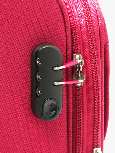 Valise Cabine Travel Rouge sun S vue secondaire 1