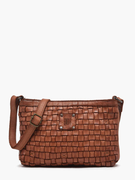 Leather Crossbody Bag Heritage Biba Brown heritage KA9