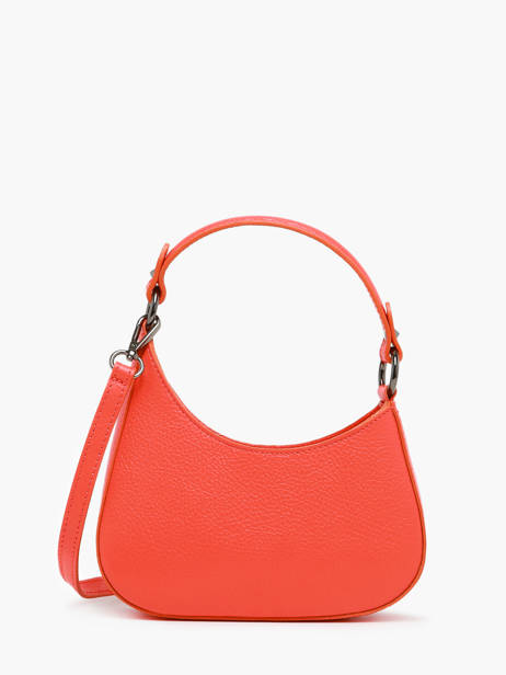 Leather Caviar Crossbody Tas Milano Orange caviar CA23118