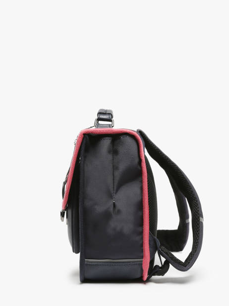 Cartable Enfant 1 Compartiment Cameleon Multicolore retro CA32 vue secondaire 2