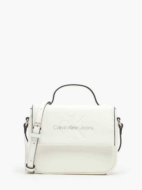 Shoulder Bag Sculpted Calvin klein jeans White sculpted K610829