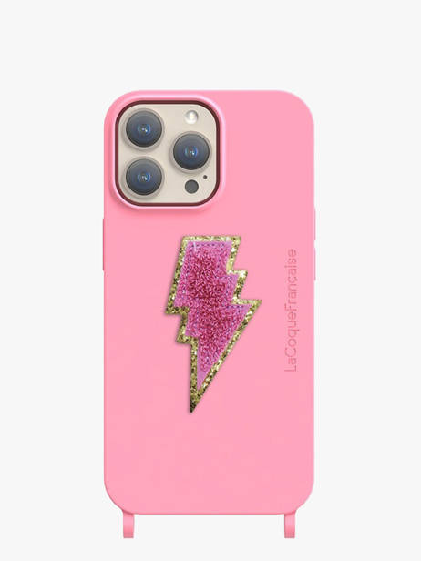 Phone Case Patch Lightning La coque francaise Violet accessoires LE314632 other view 1