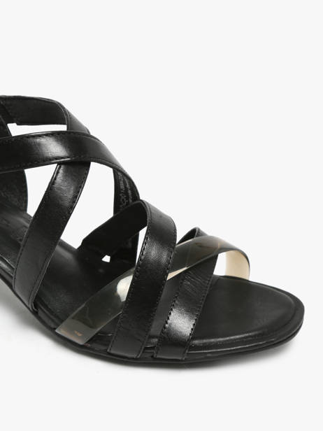 Heeled Sandals In Leather Tamaris Black women 42 other view 1