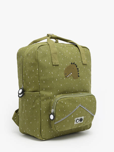 1 Compartment Backpack Trixie Green animals 94 other view 2