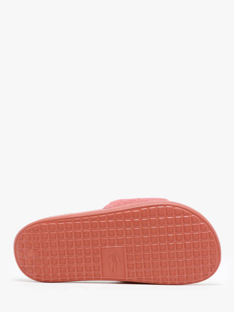 Flip Flops Lacoste Orange women 7CFA0017 other view 3