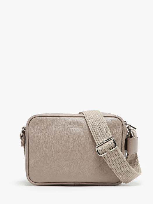 Longchamp Le foulonné Messenger bag Gray