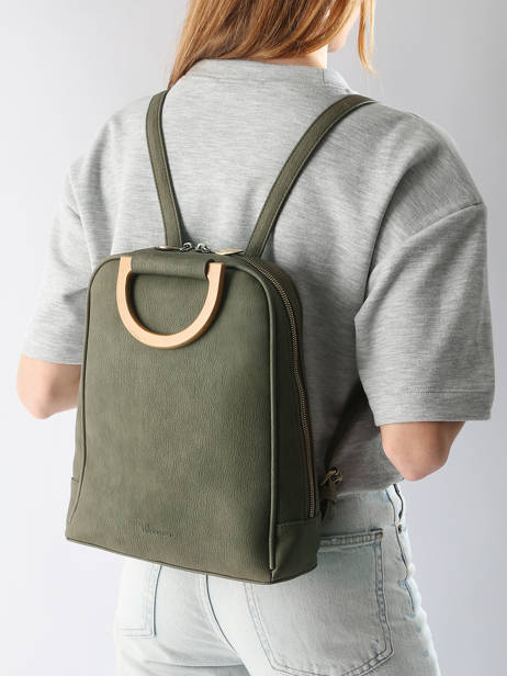 Backpack Acacia Woomen Green acacia WACAC66 other view 1