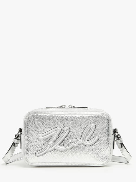 Crossbody Bag K Skuare Polyurethane Karl lagerfeld Silver k skuare 245W3094