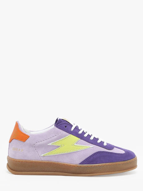 Sneakers Risy In Leather Semerdjian Multicolor women RISY138