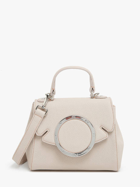 Leather Yumi Top Handle Bag Nathan baume Beige ginkgo 4