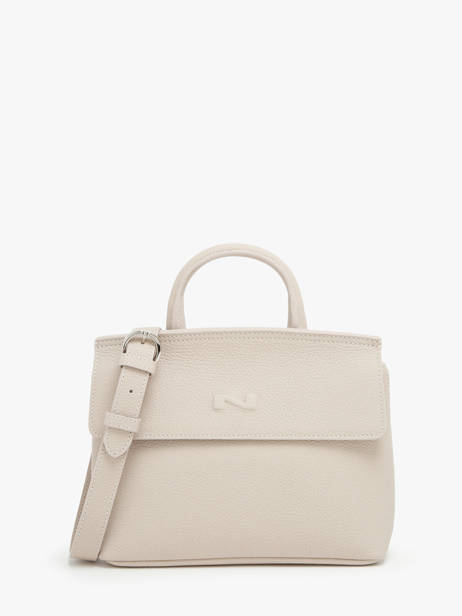 Leather Calie Crossbody Bag Nathan baume Beige nathan 19