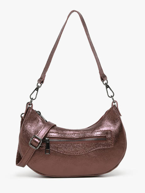 Shoulder Bag Nine Leather Milano Brown nine NI24061