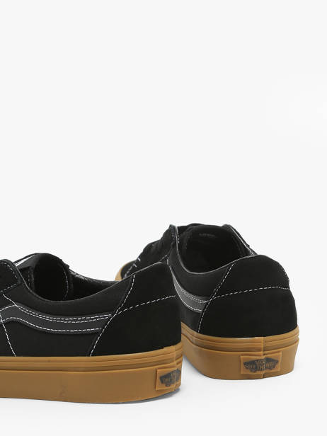 Sneakers Sk8-low In Leather Vans Black unisex 9QRCJJ other view 2