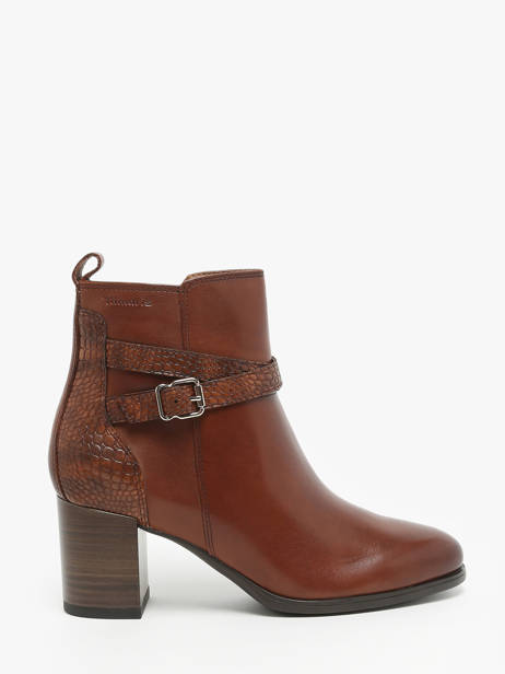 Bottines En Cuir Tamaris Marron women 43