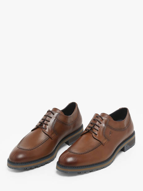 Chaussures De Ville Ulrich En Cuir Fluchos Marron men F1874 vue secondaire 1