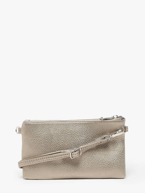 Crossbody Bag With Card Holder Grained Miniprix Gray grained H6020 other view 4