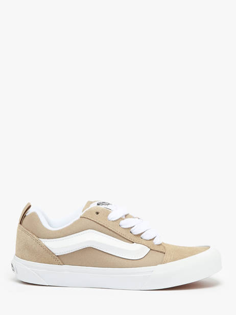 Sneakers Knu Skool In Leather Vans Beige unisex CRPKHK1