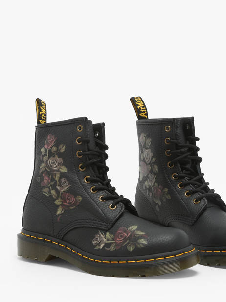 Boots 1460 In Leather Dr martens Black women 32070001 other view 2