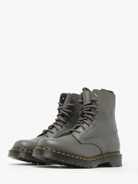 Boots 1460 Pascal In Leather Dr martens Gray women 31693029 other view 2