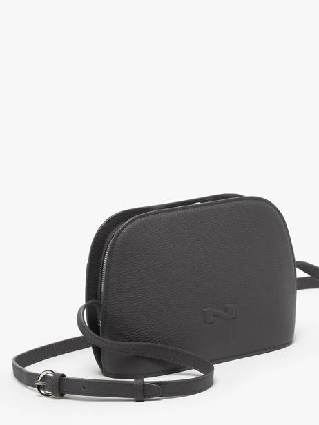 Leather Lilou Crossbody Bag Nathan baume Black egee 2 other view 2