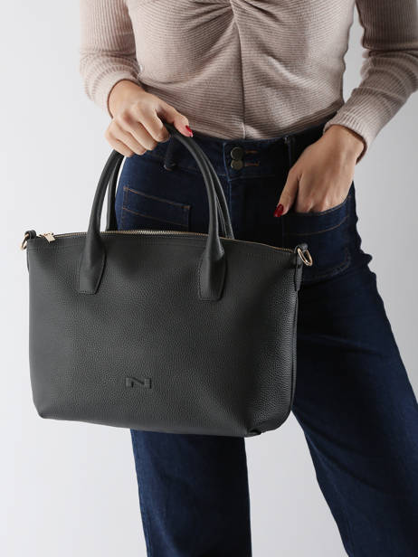 Sac à Main Tina Cuir Nathan baume Gris victoria 87 vue secondaire 1