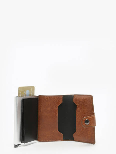 Card Holder Miniprix Brown alu K1127 other view 1