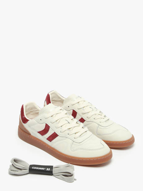 Sneakers Goal In Leather Coolway White men 8653595 other view 1