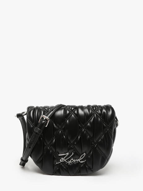 Shoulder Bag K Signature Karl lagerfeld Black k signature 246W3008