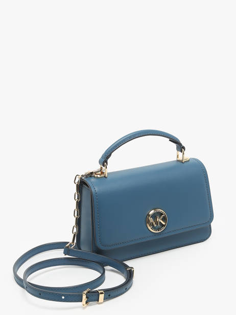 Sac Bandoulière Delancey Cuir Michael kors Bleu delancey T4GD8C5L vue secondaire 2