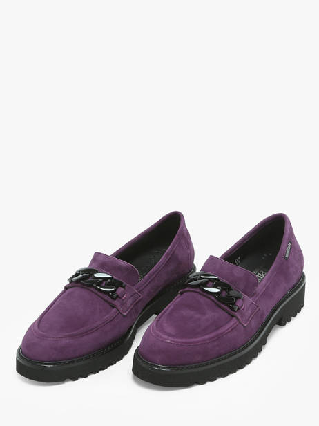 Mocassins Salka En Cuir Mephisto Violet women P5145806 vue secondaire 2