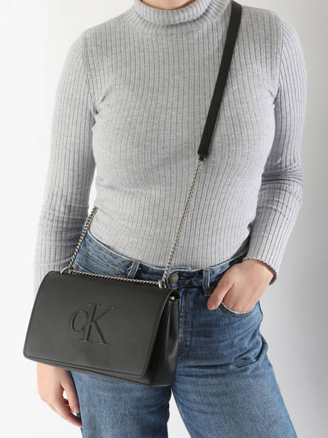 Shoulder Bag Sculpted Calvin klein jeans Black sculpted K612727 other view 1