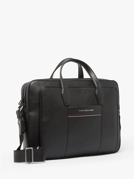 Business Bag Tommy hilfiger Black corporate AM13095 other view 2