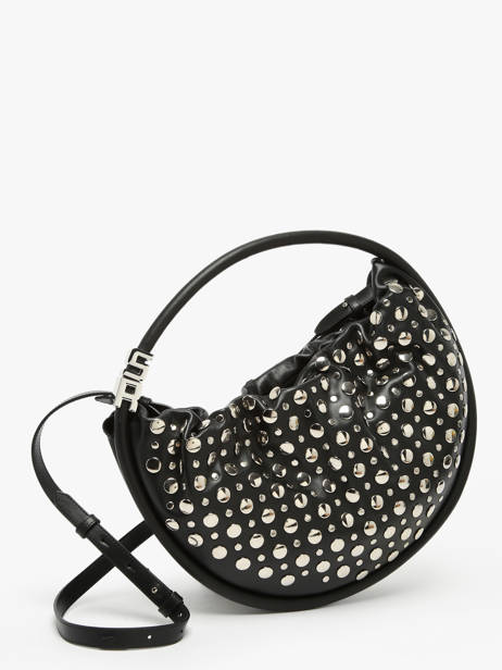 Sac Domino Médium En Cuir Et Studs Sonia rykiel Noir domino MA002S1M vue secondaire 2