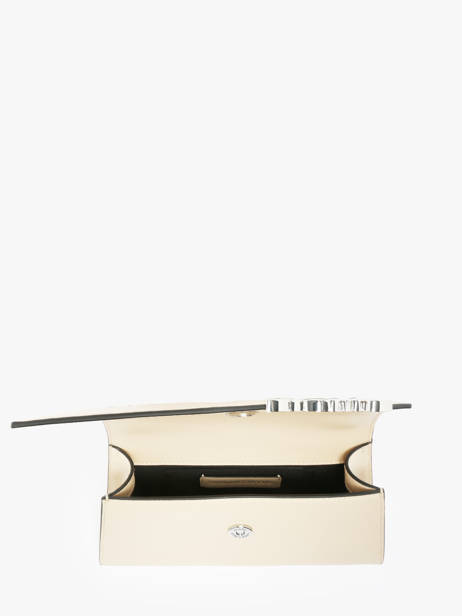 Sac Bandoulière K Signature Cuir Karl lagerfeld Beige k signature A1W30458 vue secondaire 3