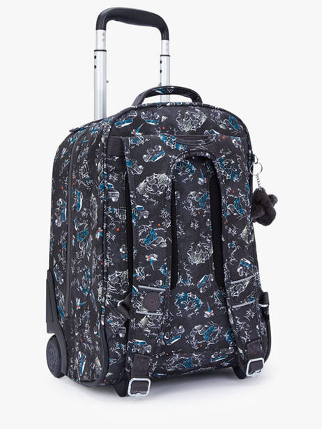 2-compartment Wheeled Schoolbag With 15