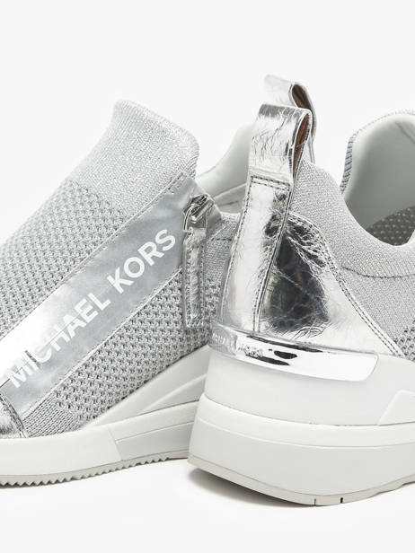 Sneakers Willis Michael kors Silver women IFS3D040 other view 2