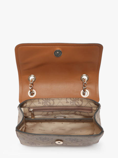 Shoulder Bag Izzy Polyurethane Guess Brown izzy OS865419 other view 3