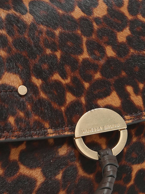 Leather Othilia Leopard Crossbody Bag Vanessa bruno Brown othilia 11V40815 other view 5