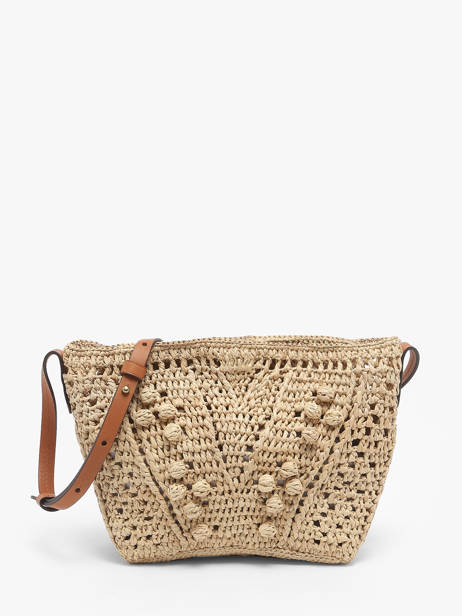 Sac Bandoulière Raphia Raphia Gerard darel Beige raphia DBS89454