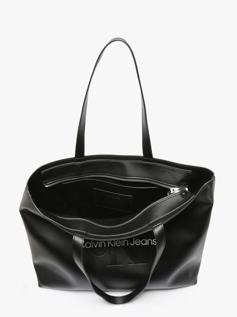 Shopping Bag Sculpted Calvin klein jeans Black sculpted K612222 other view 3