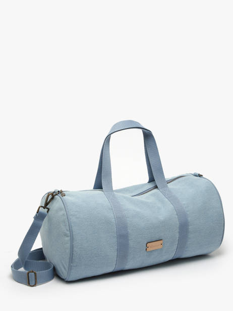 Sac Polochon Begonia Coton Woomen Bleu begonia WBEG13 vue secondaire 2