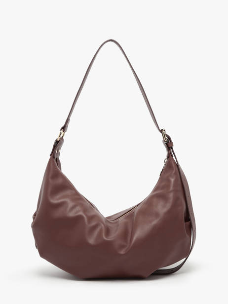 Sac Porté épaule Sauvage Cuir Milano Violet sauvage SA24111 vue secondaire 4