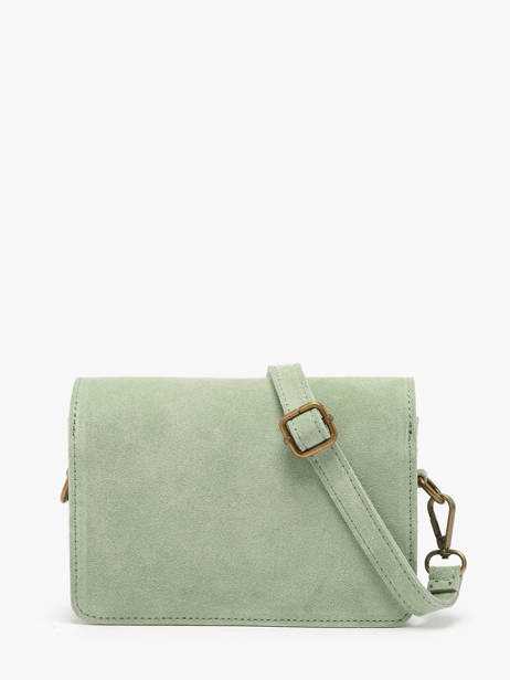 Sac Bandoulière Velvet Cuir Milano Vert velvet VE24115 vue secondaire 4